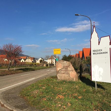 Ferienwohnung Suedpfalzblick Burrweiler Dış mekan fotoğraf