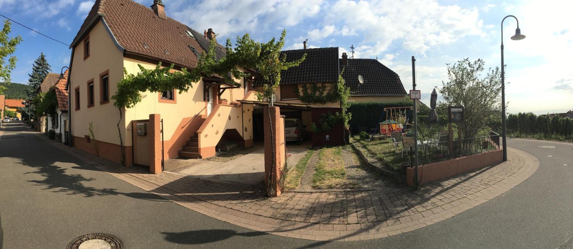 Ferienwohnung Suedpfalzblick Burrweiler Dış mekan fotoğraf